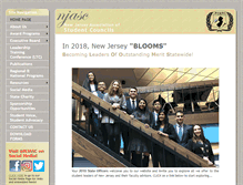 Tablet Screenshot of njasc.org